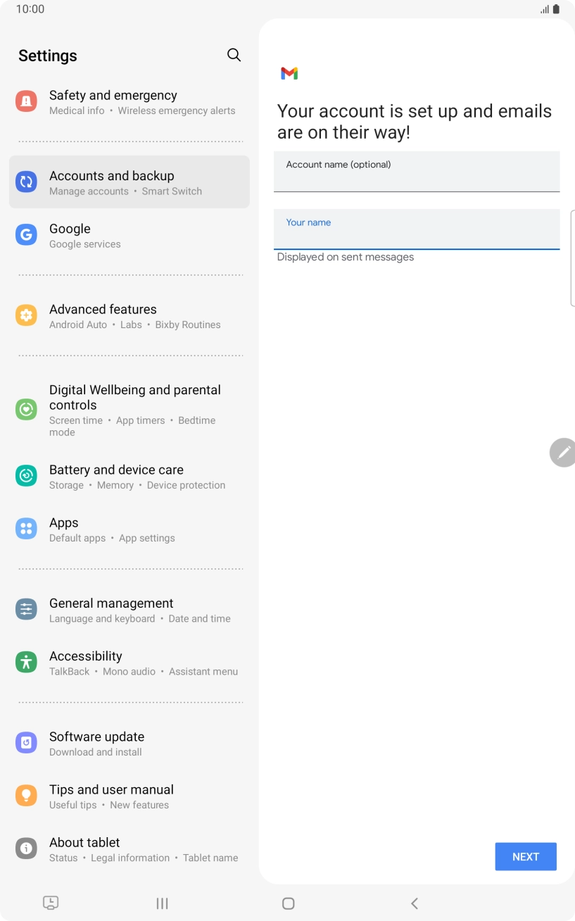 Press NEXT. Press NEXT.