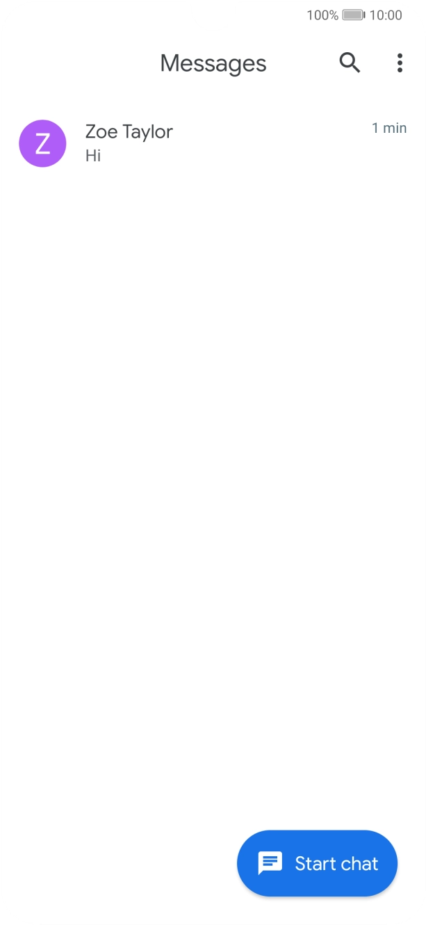 Press Start chat. Press Start chat.