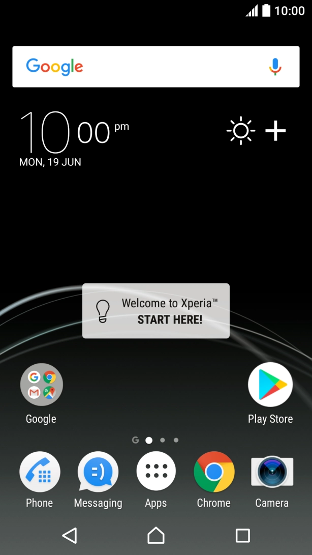 When the phone is turned on, you can always see the battery power level. The battery icon shows the remaining battery power.