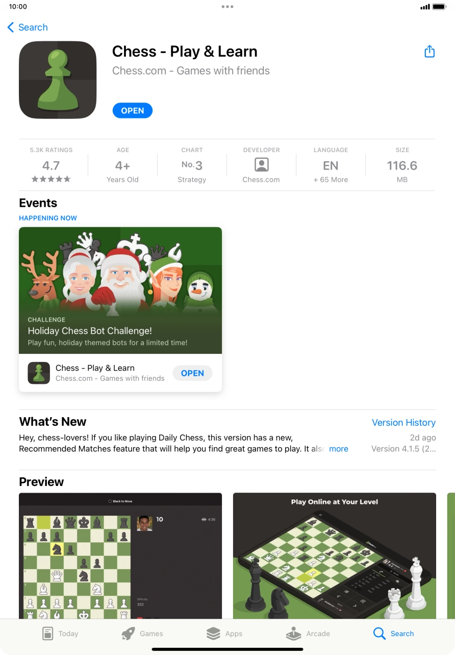 Slide your finger upwards starting from the bottom of the screen to return to the home screen.