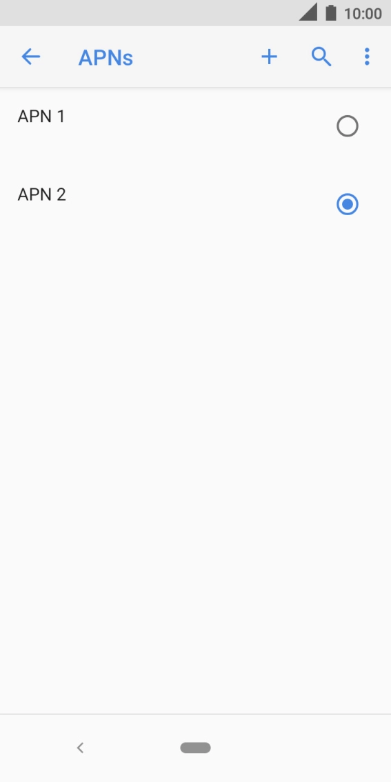 Press the Home key to return to the home screen. Press the Home key to return to the home screen.