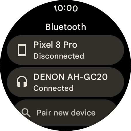 Press the crown to return to the home screen.