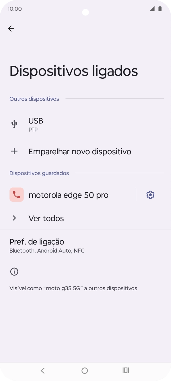 Prima a tecla de início para terminar e voltar ao ecrã inicial.