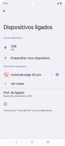 Prima a tecla de início para terminar e voltar ao ecrã inicial.