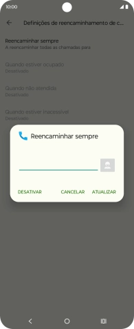 Prima DESATIVAR.