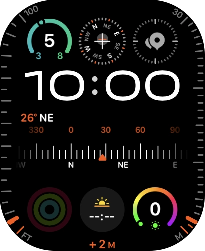 Press the Digital Crown. Press the Digital Crown.