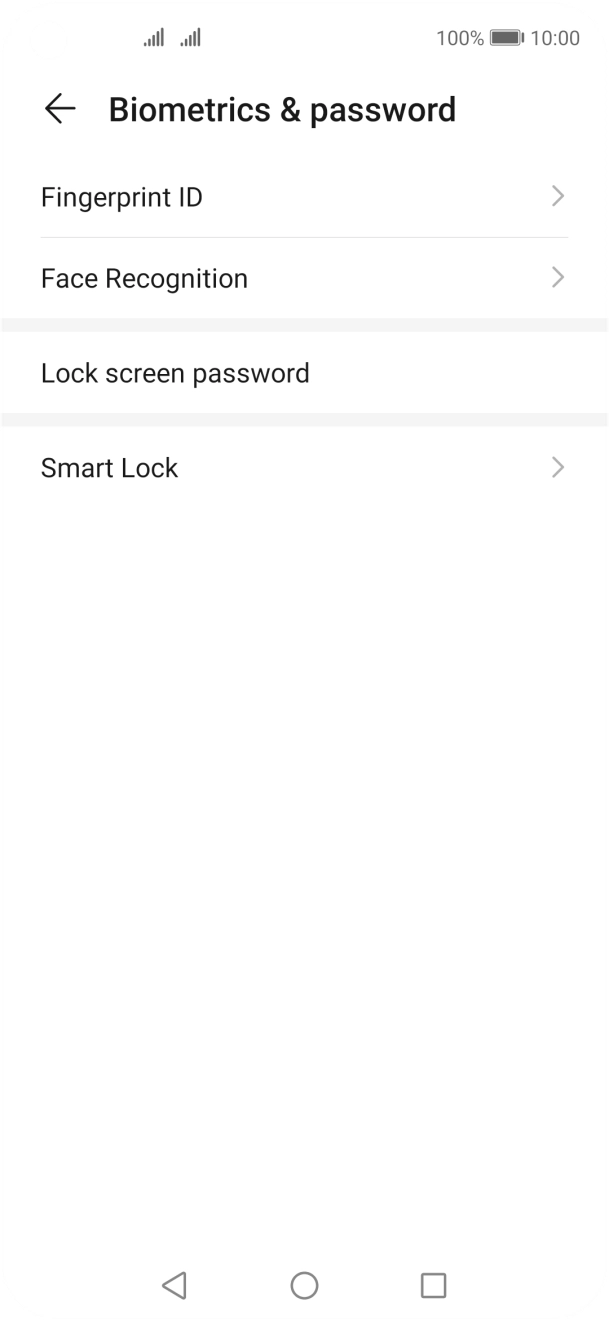 Press Fingerprint ID. Press Fingerprint ID.