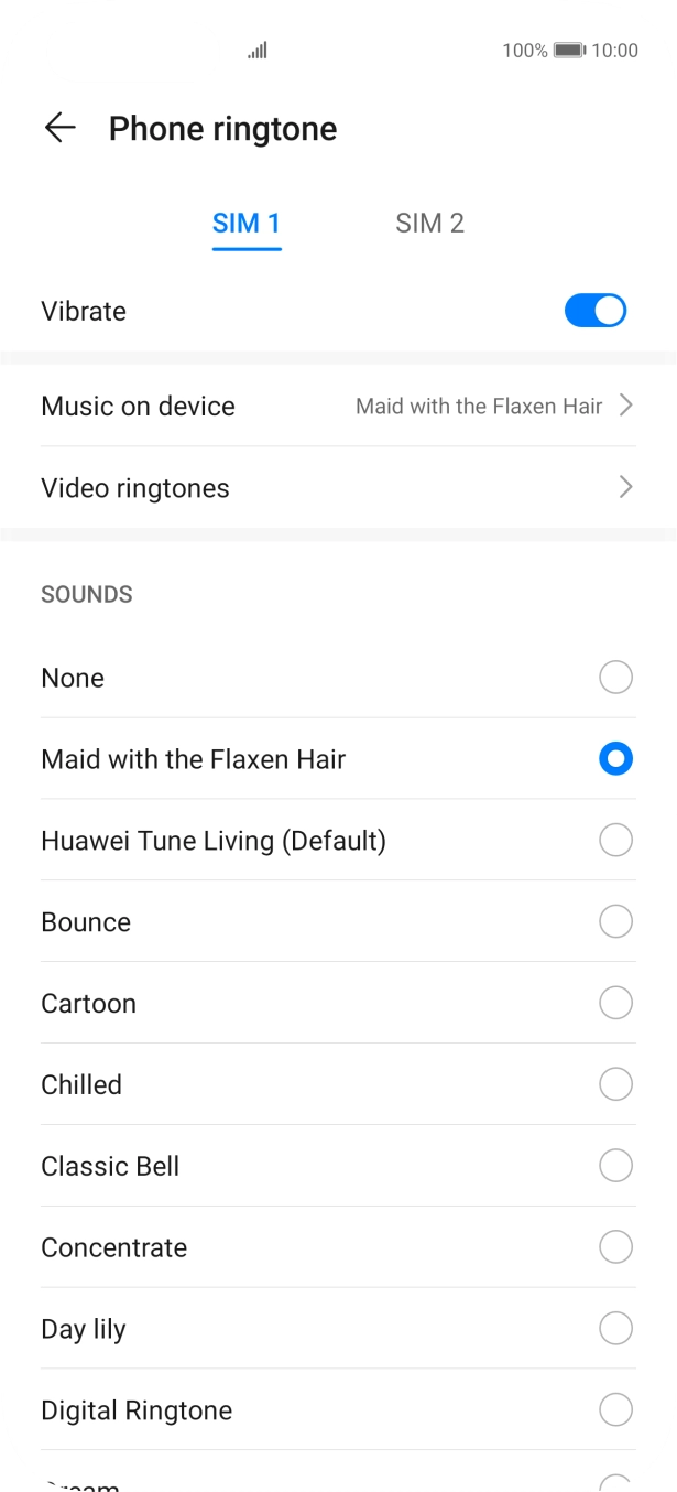 Slide your finger upwards starting from the bottom of the screen to return to the home screen.