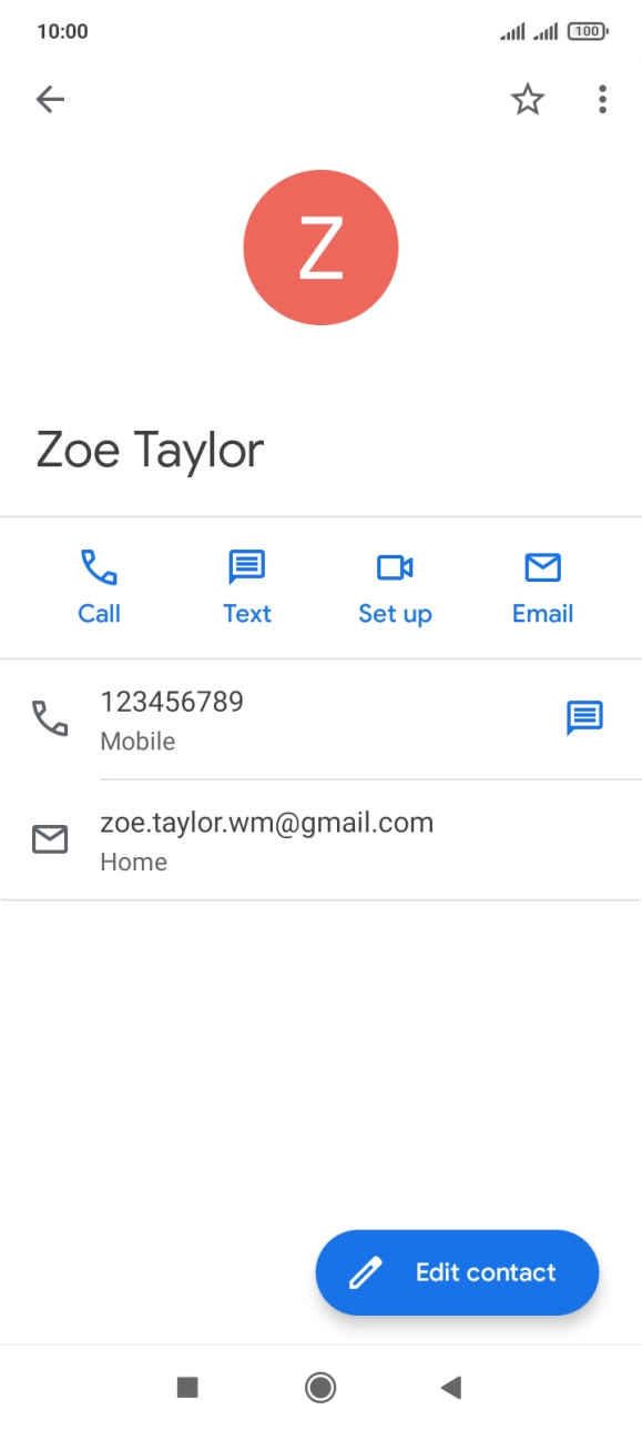 Press the required number.