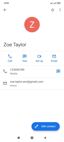 Press the required number.