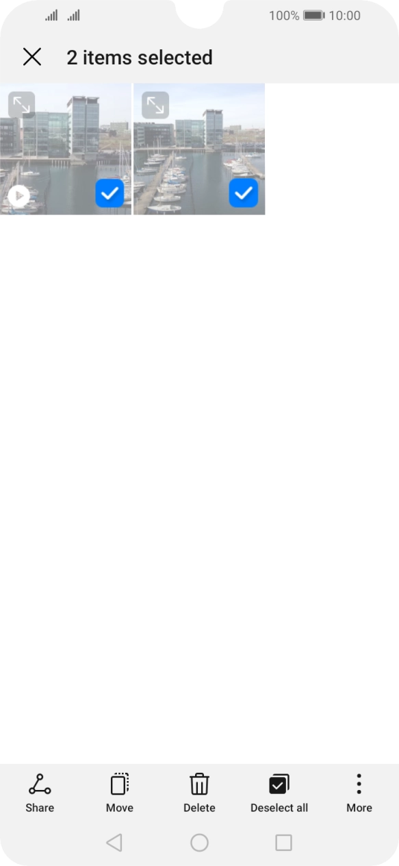 Press Share. Press Share.