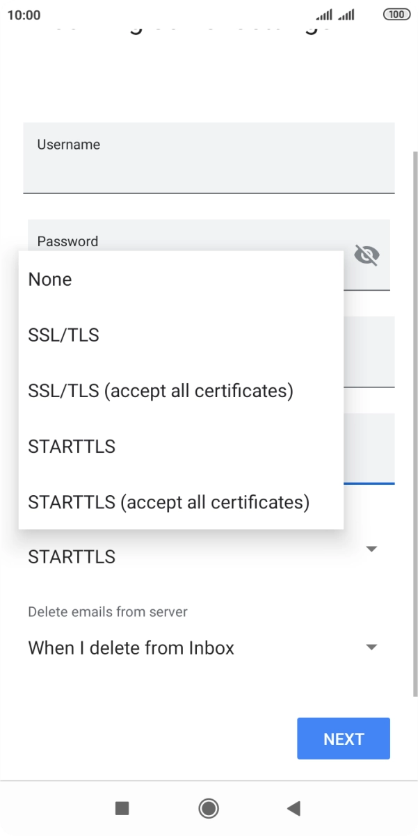 Press None to turn off the function. Press None to turn off the function.