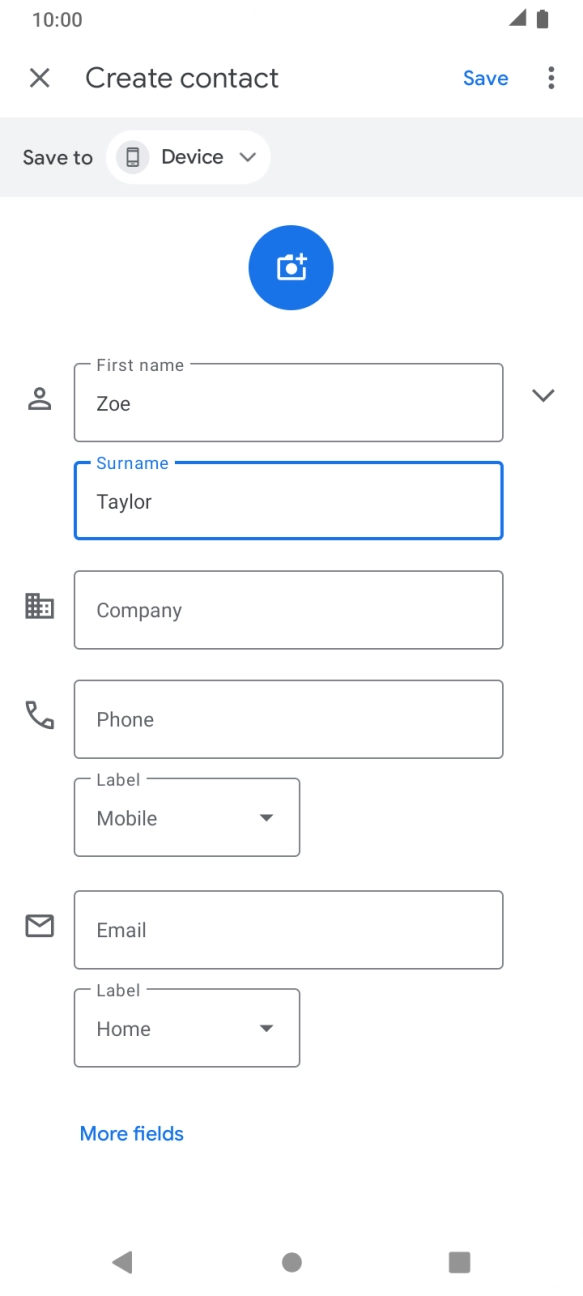 Press Phone and key in the phone number.