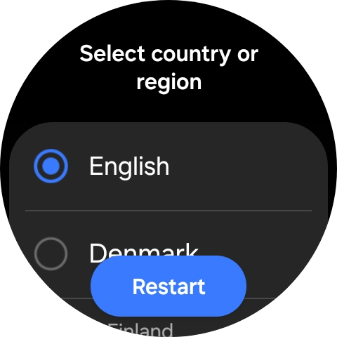 Press Restart. Press Restart.
