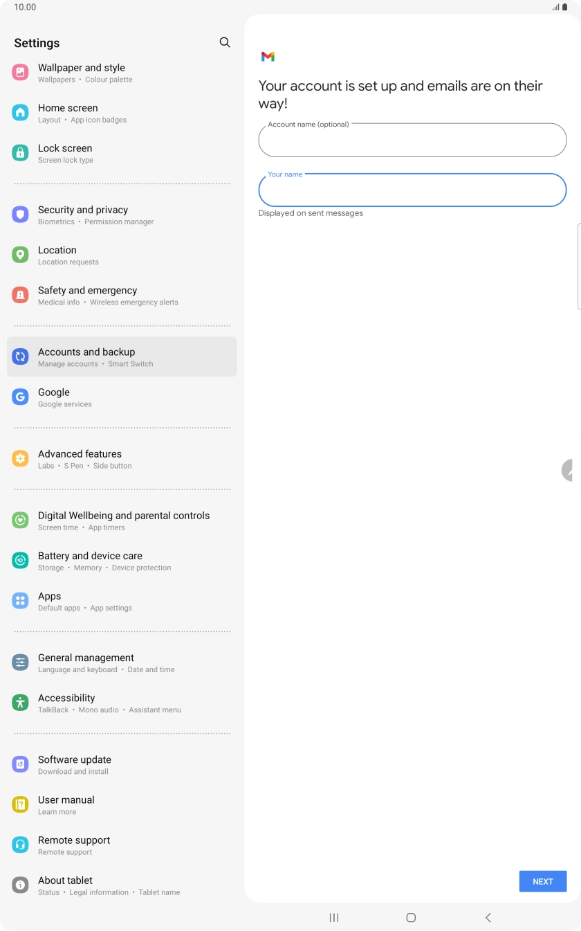 Press NEXT. Press NEXT.