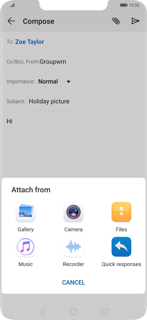 Press Files and go to the required folder.