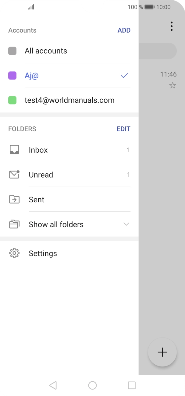 Press Settings. Press Settings.