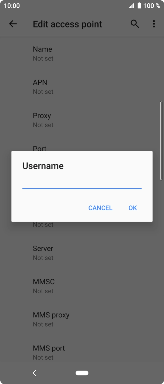 Key in o2wap and press OK. Key in o2wap and press OK.