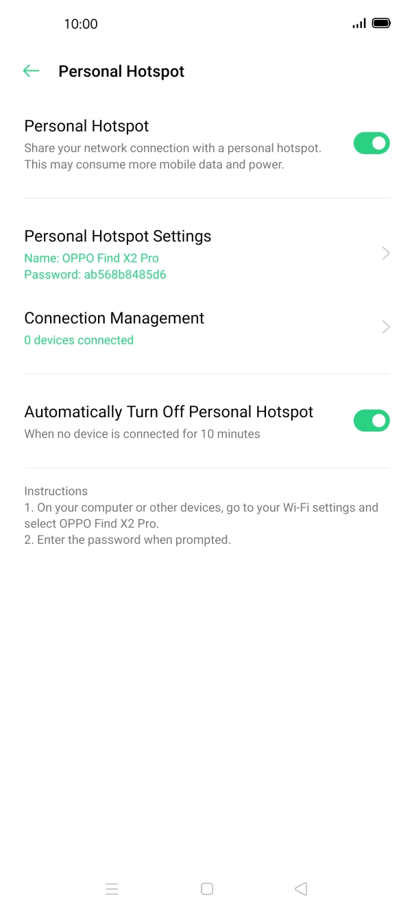 Press the Home key to return to the home screen. Press the Home key to return to the home screen.