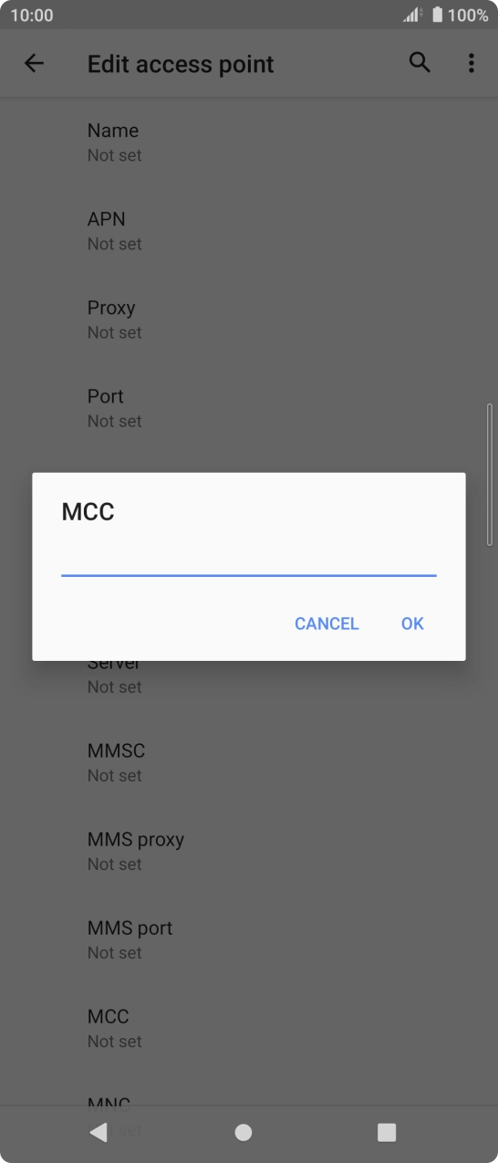 Key in 234 and press OK. Key in 234 and press OK.