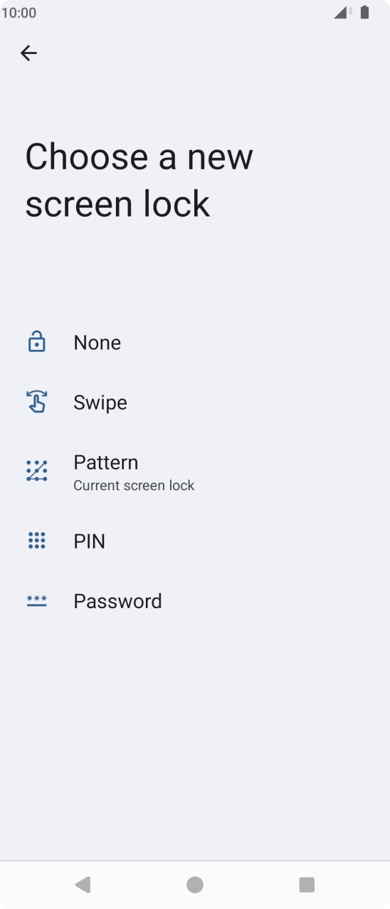 Press None. Press None.