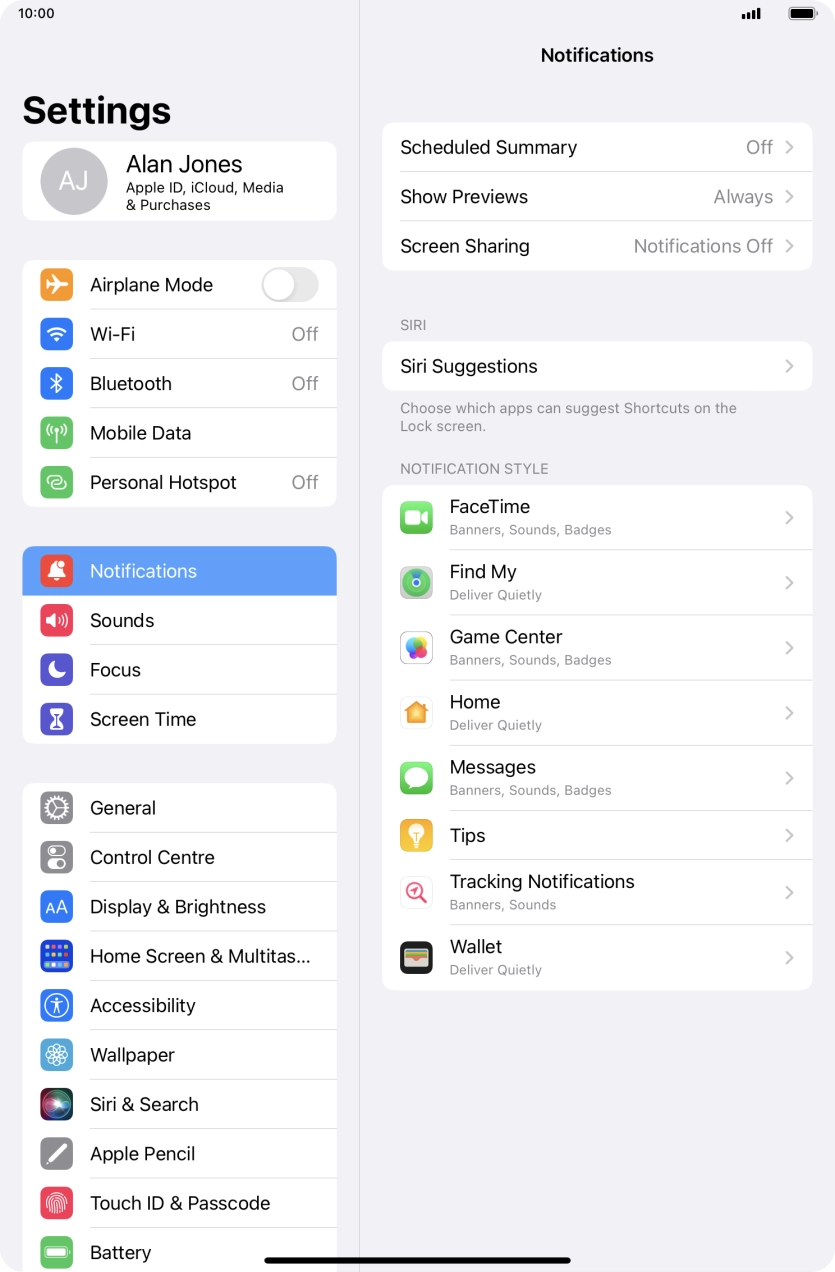 Press Scheduled Summary.