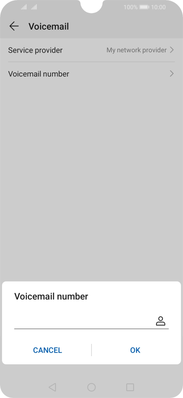 Key in 901 and press OK.