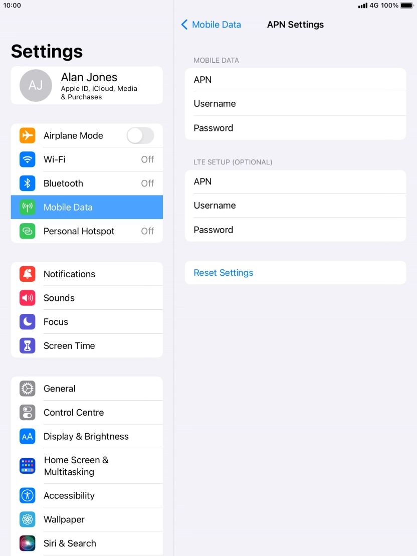 Press Password and key in idata.o2.co.uk. Press Password and key in idata.o2.co.uk.