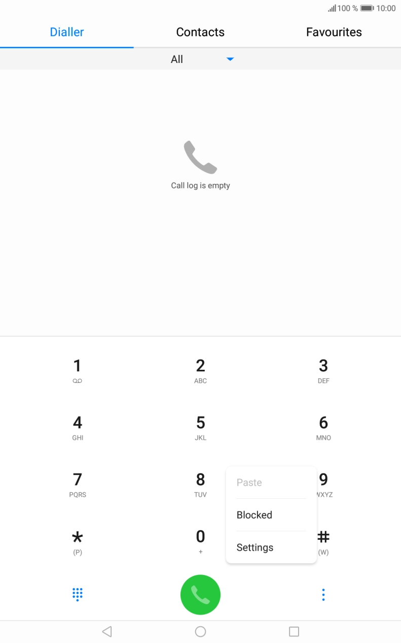 Press Settings. Press Settings.