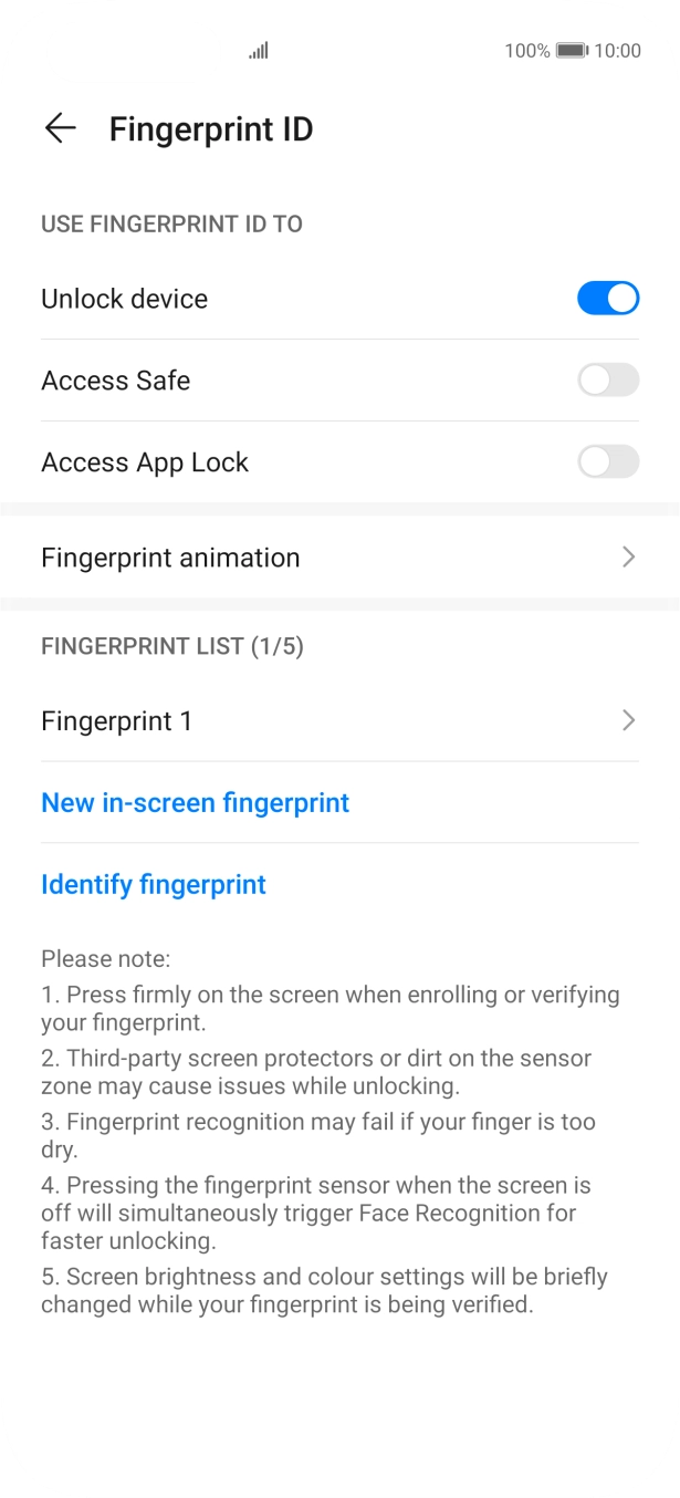 Press the indicators next to the required settings to turn them on or off. Press the indicators next to the required settings to turn them on or off.