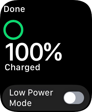 Press the indicator next to 'Low Power Mode' to turn on the function.