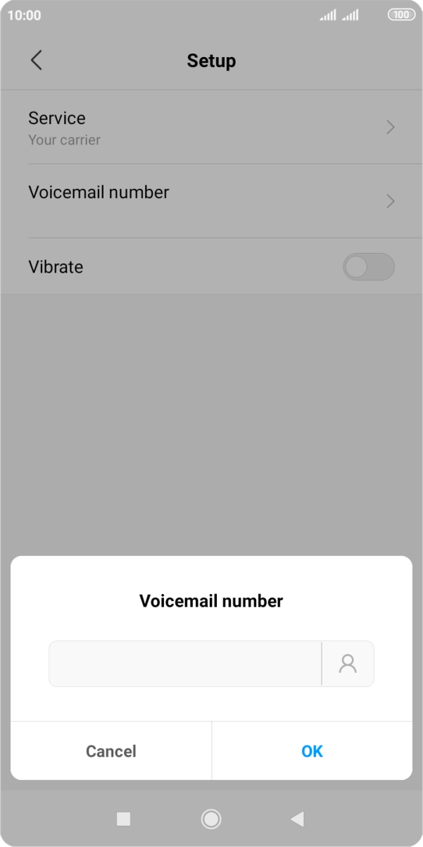 Key in 901 and press OK.