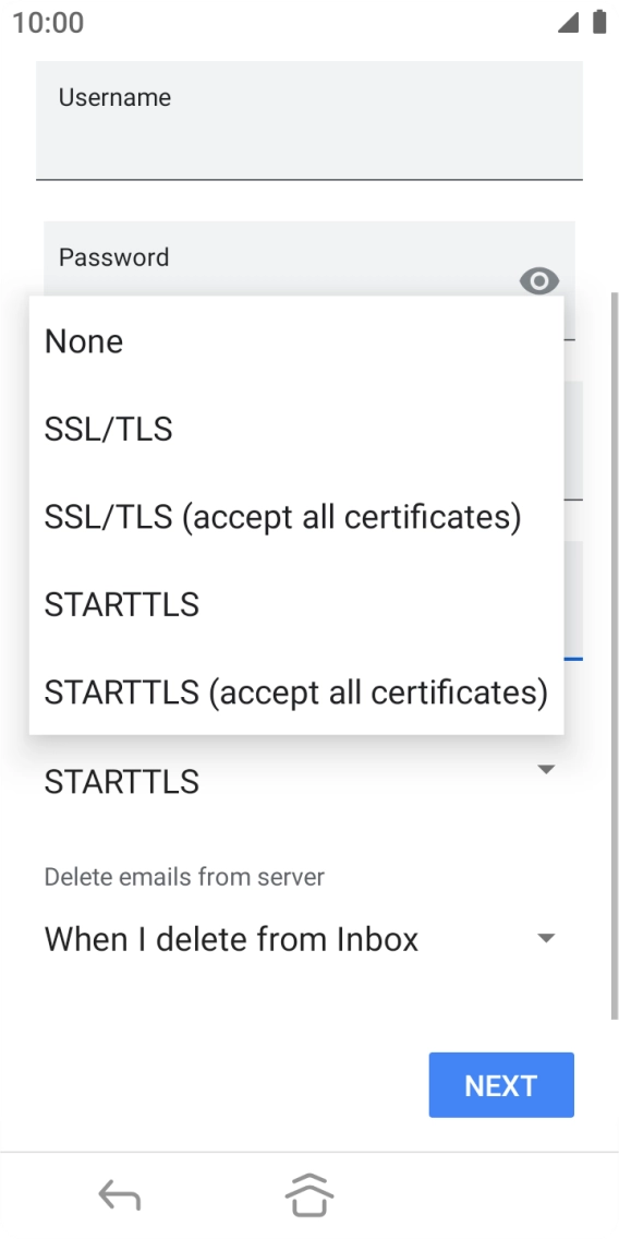 Press None. Press None.