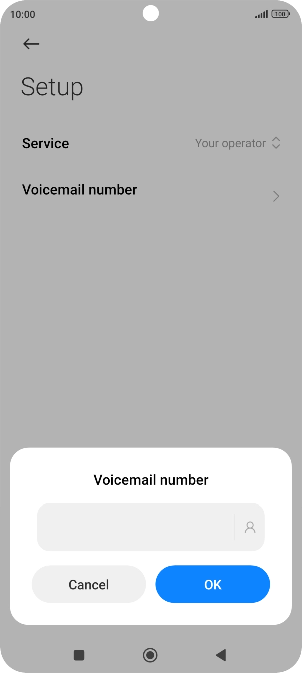 Key in 901 and press OK.