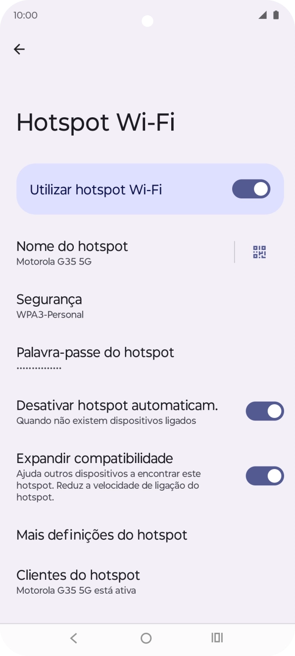 Prima a tecla de início para terminar e voltar ao ecrã inicial.