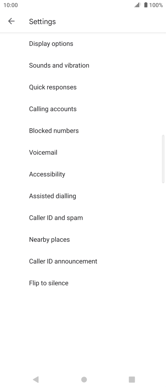 Press Calling accounts. Press Calling accounts.