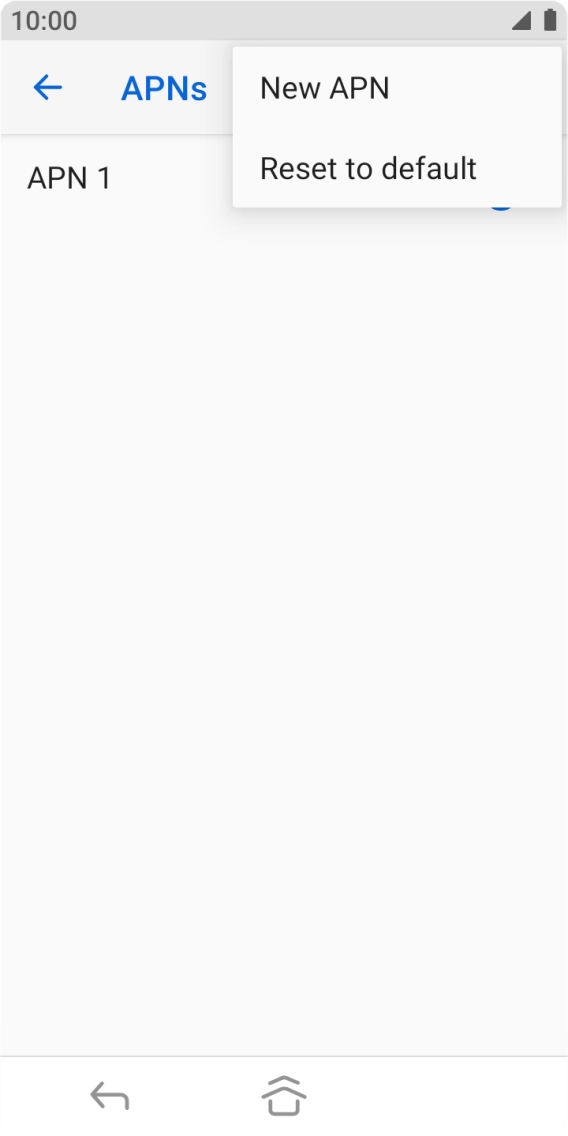 Press New APN.