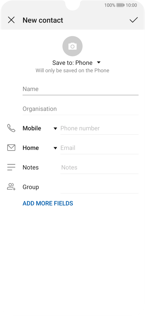 Press the address book drop down list.