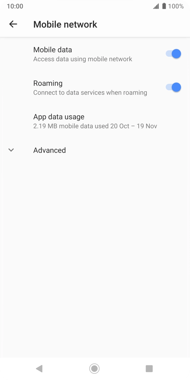 Press the Home key to return to the home screen. Press the Home key to return to the home screen.