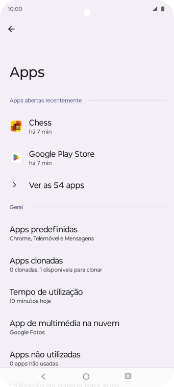 Prima Ver as (X) apps.