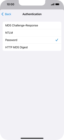 Press Password.
