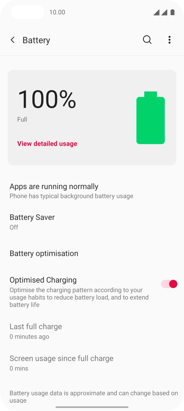 Press Battery Saver.