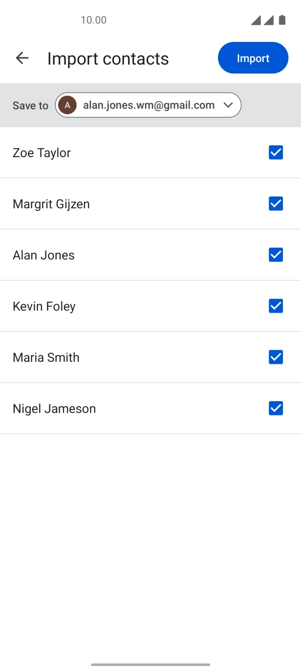 Press the drop down list next to 'Save to'.