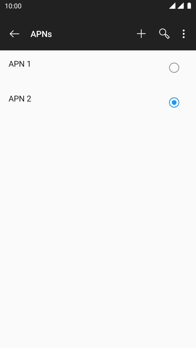 Press the Home key to return to the home screen. Press the Home key to return to the home screen.