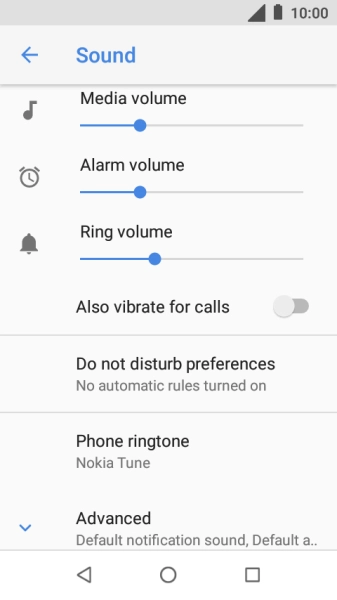 Press Phone ringtone.