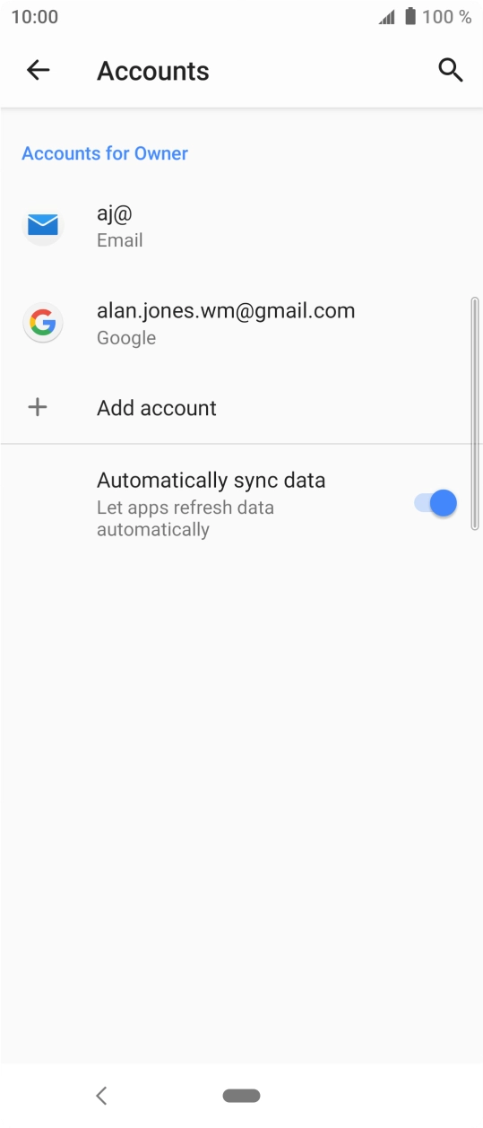 Press the Home key to return to the home screen. Press the Home key to return to the home screen.