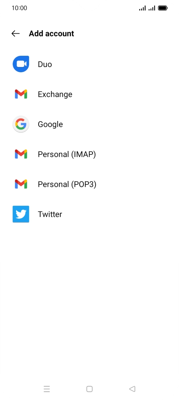 Press Personal (POP3). Press Personal (POP3).