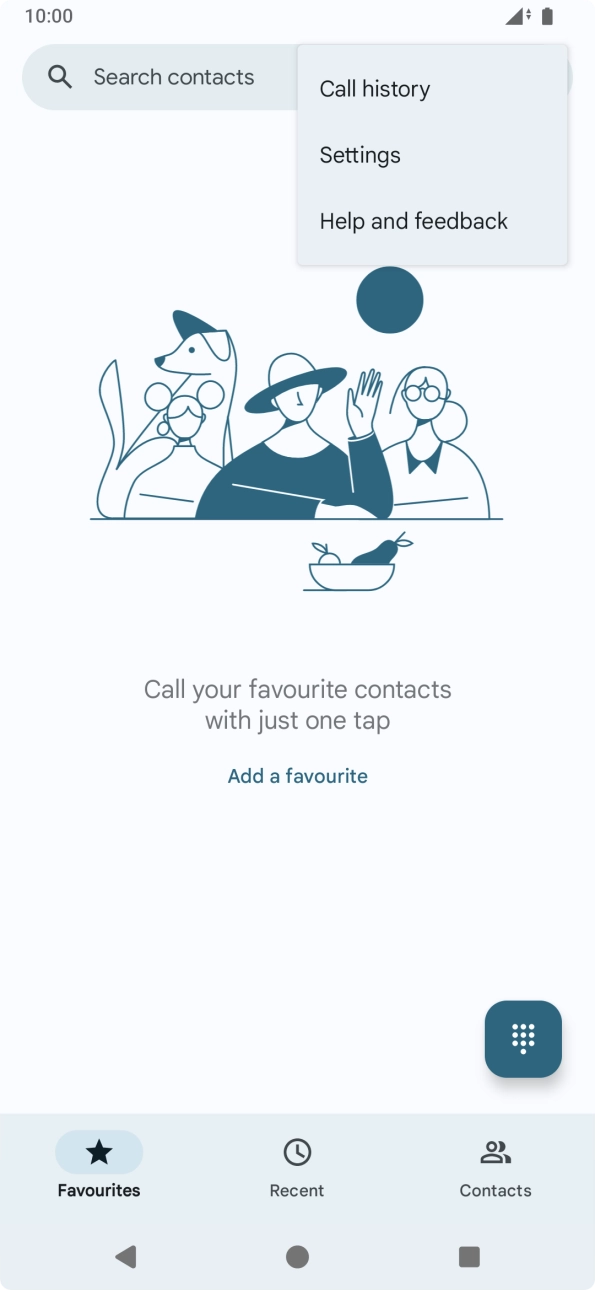 Press Settings. Press Settings.