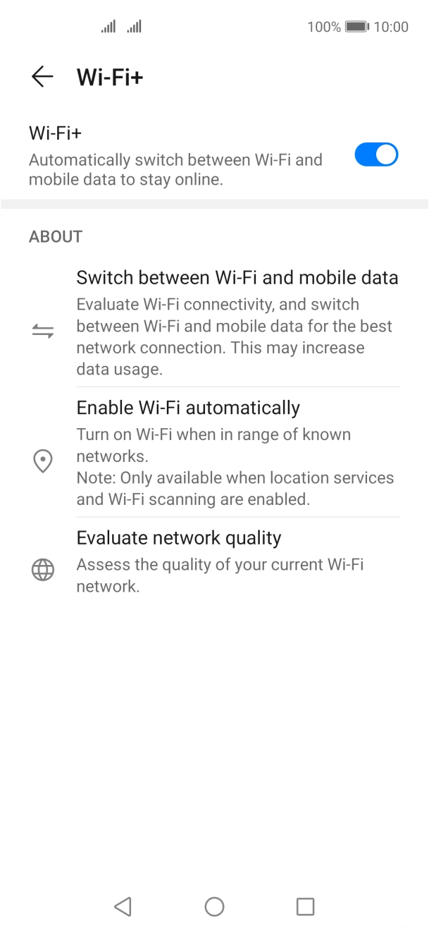 Press the Home key to return to the home screen. Press the Home key to return to the home screen.