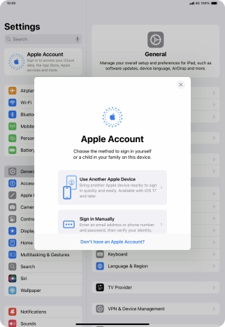 Press Sign in Manually. Press Sign in Manually.